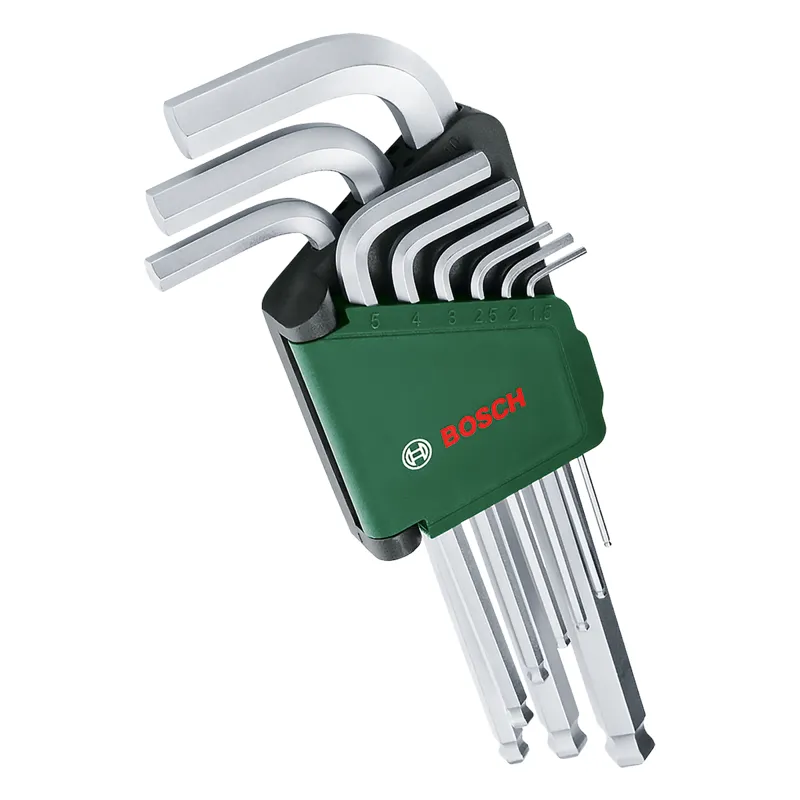Bosch 9 Piece Hex Wrench / Allen Key Set 